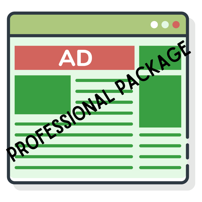 PROFESSIONAL ADVERTISING PACKAGE